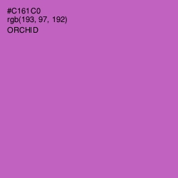 #C161C0 - Orchid Color Image