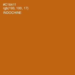 #C16411 - Indochine Color Image