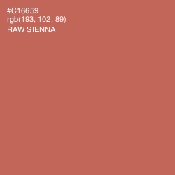 #C16659 - Raw Sienna Color Image
