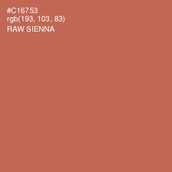 #C16753 - Raw Sienna Color Image