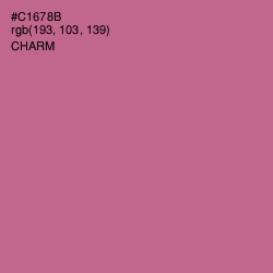 #C1678B - Charm Color Image