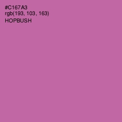 #C167A3 - Hopbush Color Image