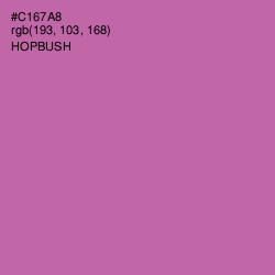 #C167A8 - Hopbush Color Image