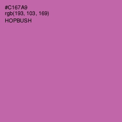 #C167A9 - Hopbush Color Image