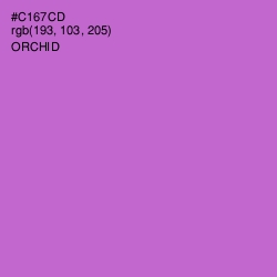 #C167CD - Orchid Color Image