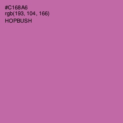 #C168A6 - Hopbush Color Image