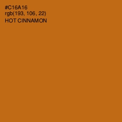 #C16A16 - Hot Cinnamon Color Image