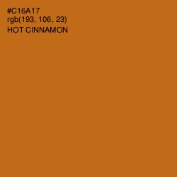 #C16A17 - Hot Cinnamon Color Image