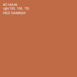 #C16A46 - Red Damask Color Image