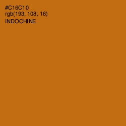 #C16C10 - Indochine Color Image