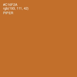 #C16F2A - Piper Color Image