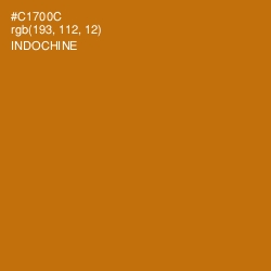 #C1700C - Indochine Color Image