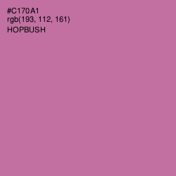 #C170A1 - Hopbush Color Image