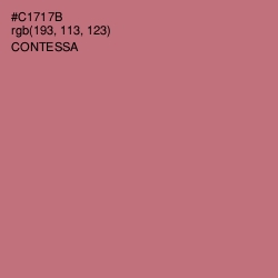 #C1717B - Contessa Color Image