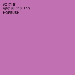 #C171B1 - Hopbush Color Image