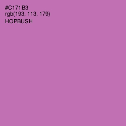 #C171B3 - Hopbush Color Image