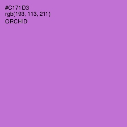 #C171D3 - Orchid Color Image