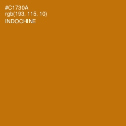#C1730A - Indochine Color Image