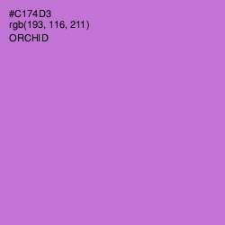 #C174D3 - Orchid Color Image
