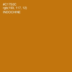 #C1750C - Indochine Color Image