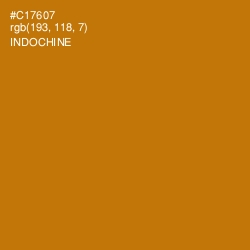 #C17607 - Indochine Color Image