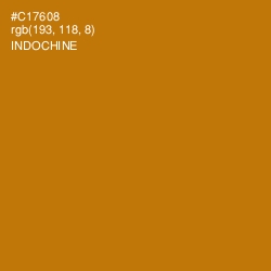 #C17608 - Indochine Color Image