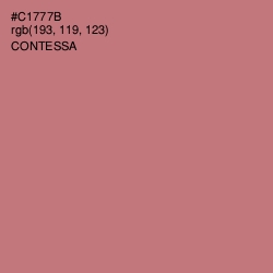 #C1777B - Contessa Color Image