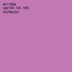 #C178B4 - Hopbush Color Image