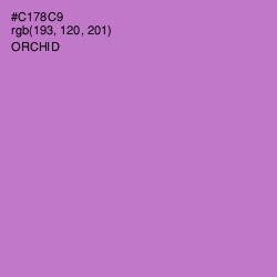 #C178C9 - Orchid Color Image