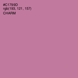 #C1799D - Charm Color Image