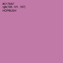 #C179A7 - Hopbush Color Image