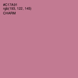 #C17A91 - Charm Color Image