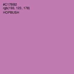 #C17BB2 - Hopbush Color Image