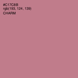 #C17C8B - Charm Color Image