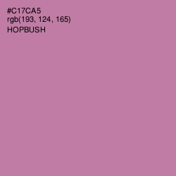 #C17CA5 - Hopbush Color Image