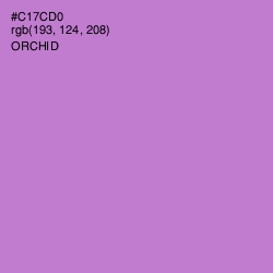 #C17CD0 - Orchid Color Image