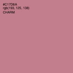#C17D8A - Charm Color Image