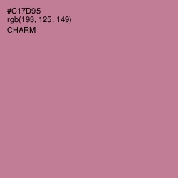 #C17D95 - Charm Color Image