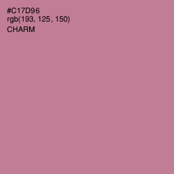 #C17D96 - Charm Color Image