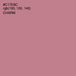 #C17E8C - Charm Color Image