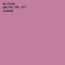 #C17E9D - Charm Color Image
