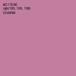 #C17E9E - Charm Color Image