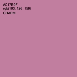 #C17E9F - Charm Color Image