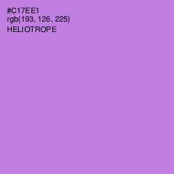 #C17EE1 - Heliotrope Color Image