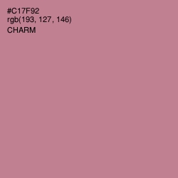 #C17F92 - Charm Color Image