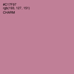 #C17F97 - Charm Color Image