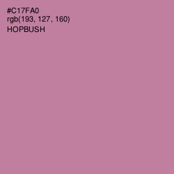 #C17FA0 - Hopbush Color Image