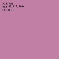 #C17FA6 - Hopbush Color Image