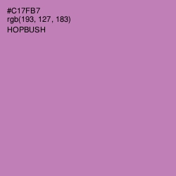 #C17FB7 - Hopbush Color Image