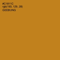 #C1811C - Geebung Color Image